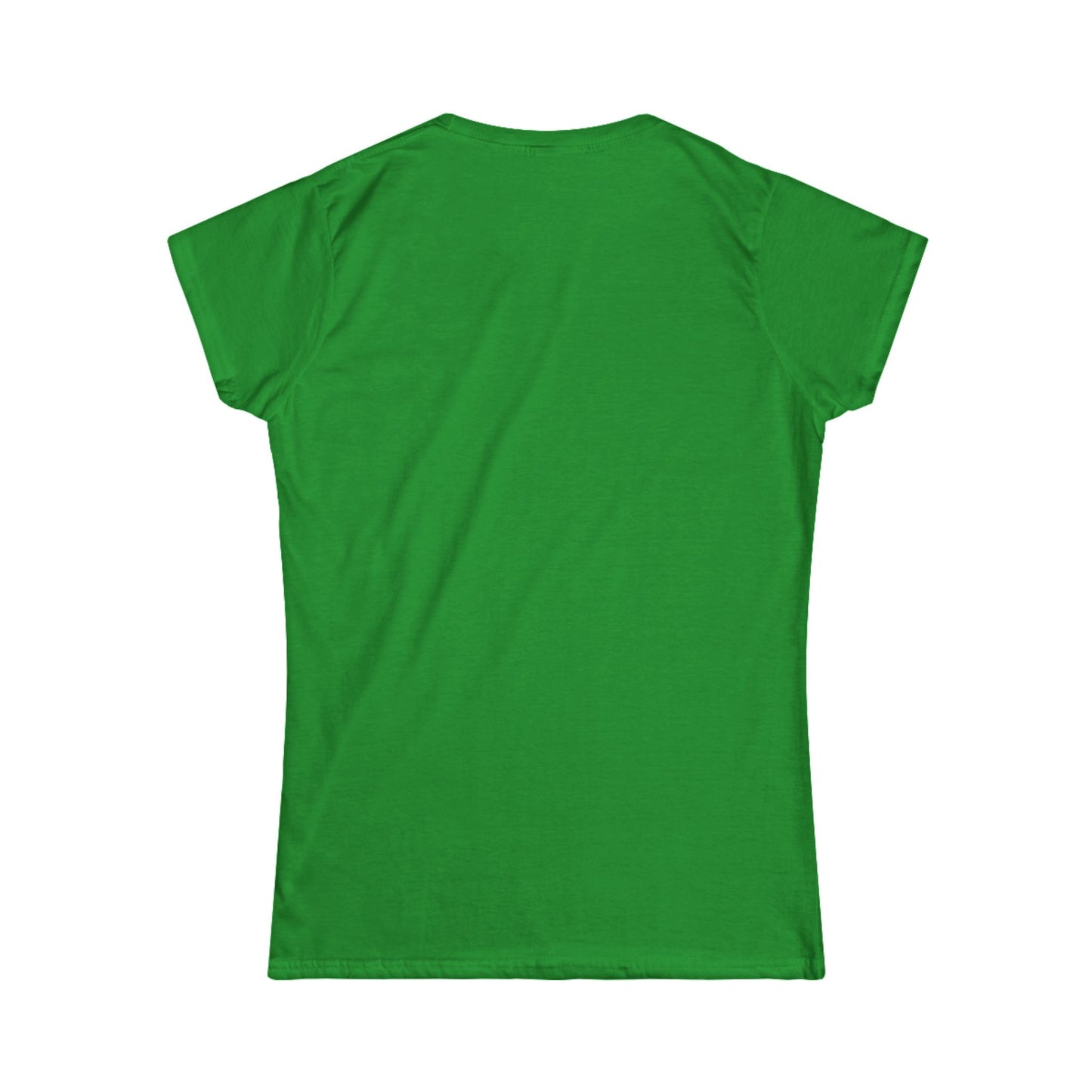 Faith-Inspired Women's Softstyle Tee - Proverbs 3:5-6 with Crosses Design