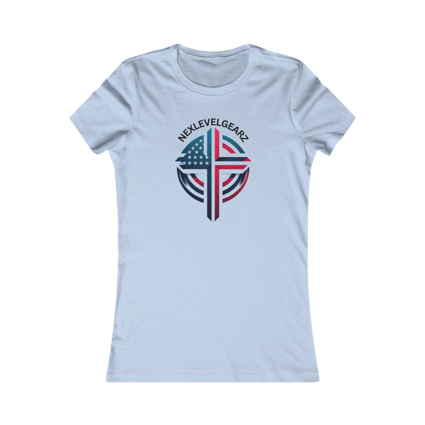 Patriotic Women's Favorite Tee - Freedom and Unity Design