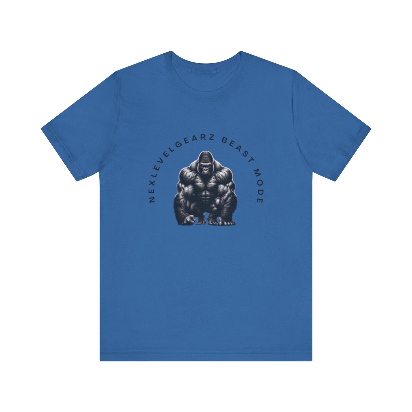 Men's Beast Mode Graphic Tee - Unisex Jersey Short Sleeve