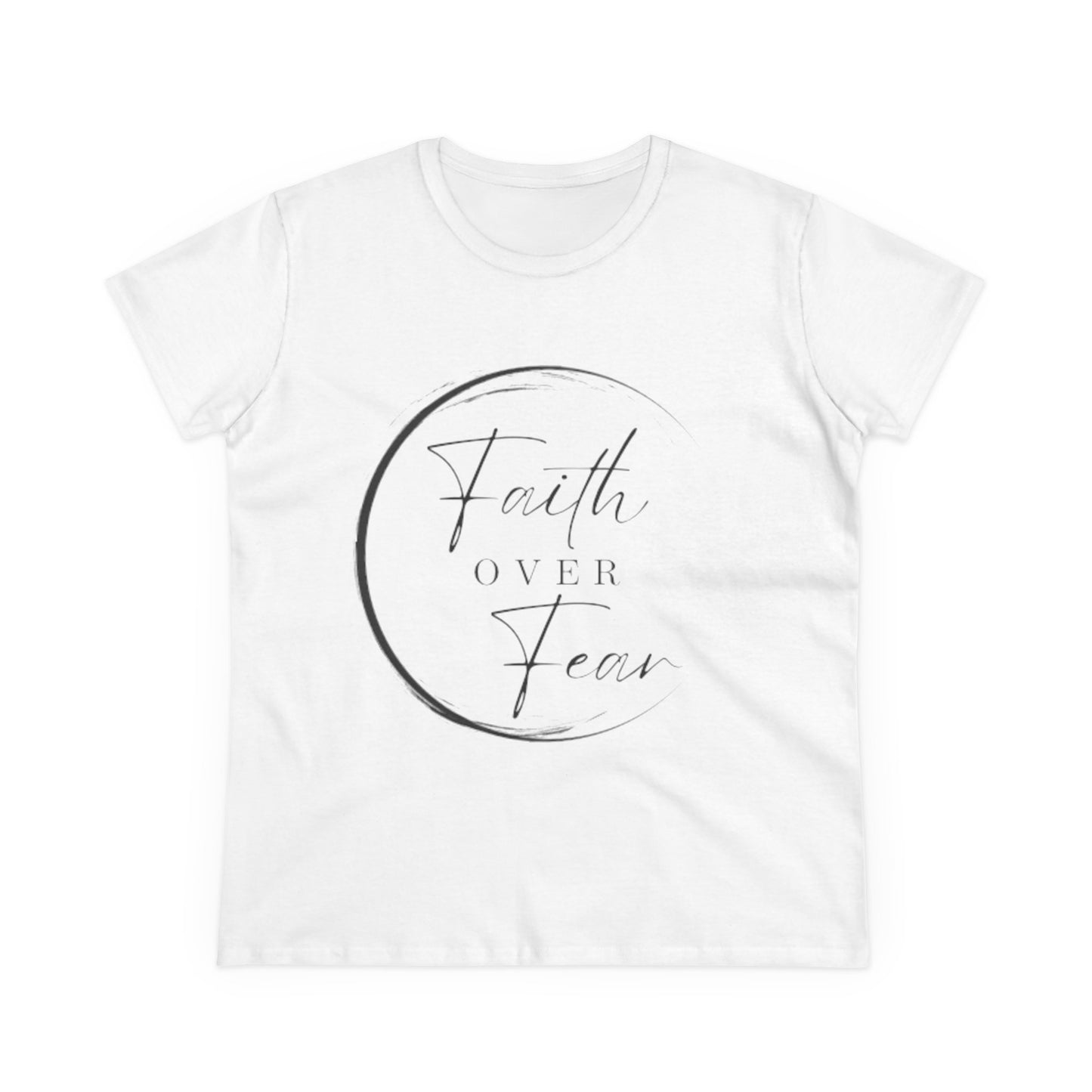 Women's Motivation Tee - Faith Over Fear