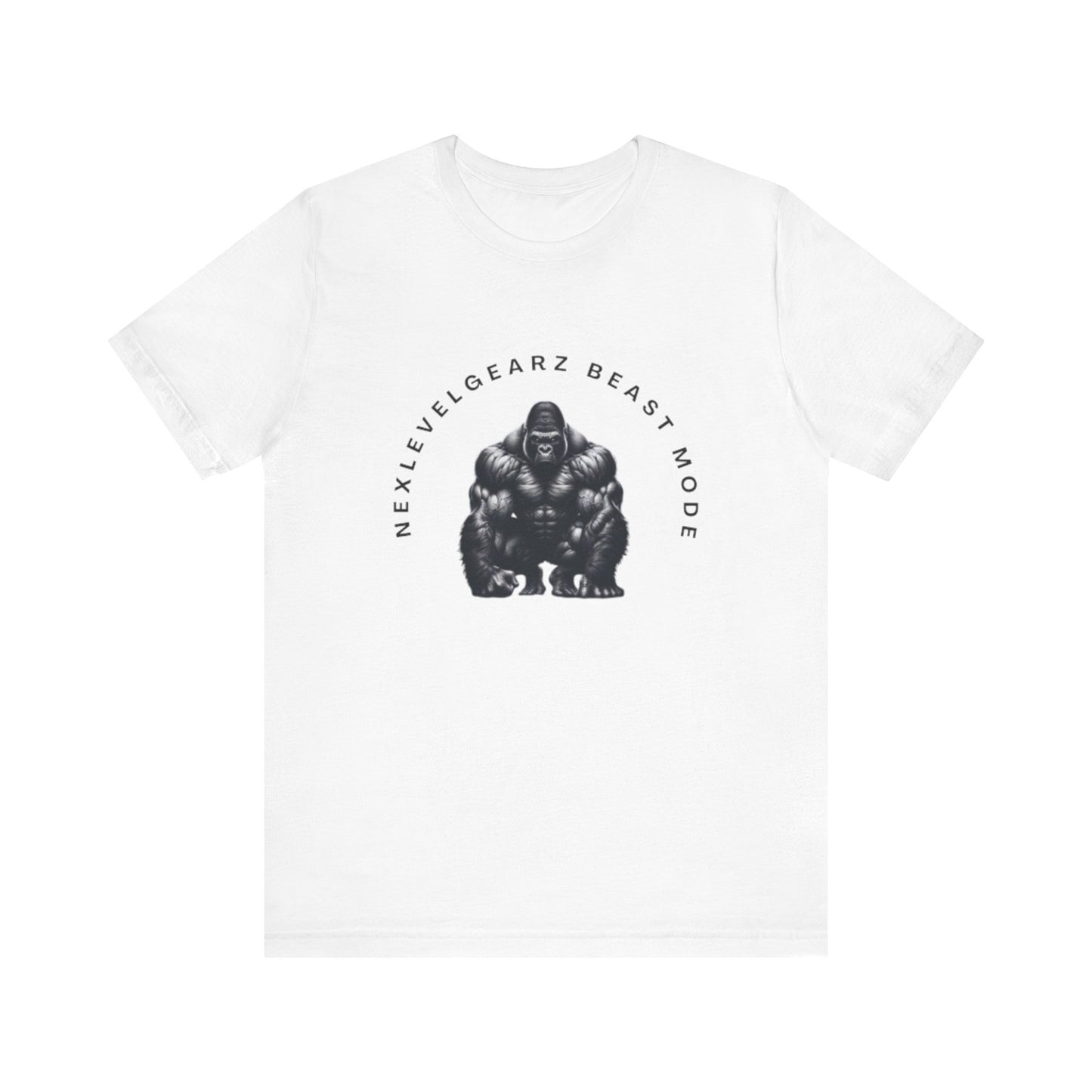 Men's Beast Mode Graphic Tee - Unisex Jersey Short Sleeve