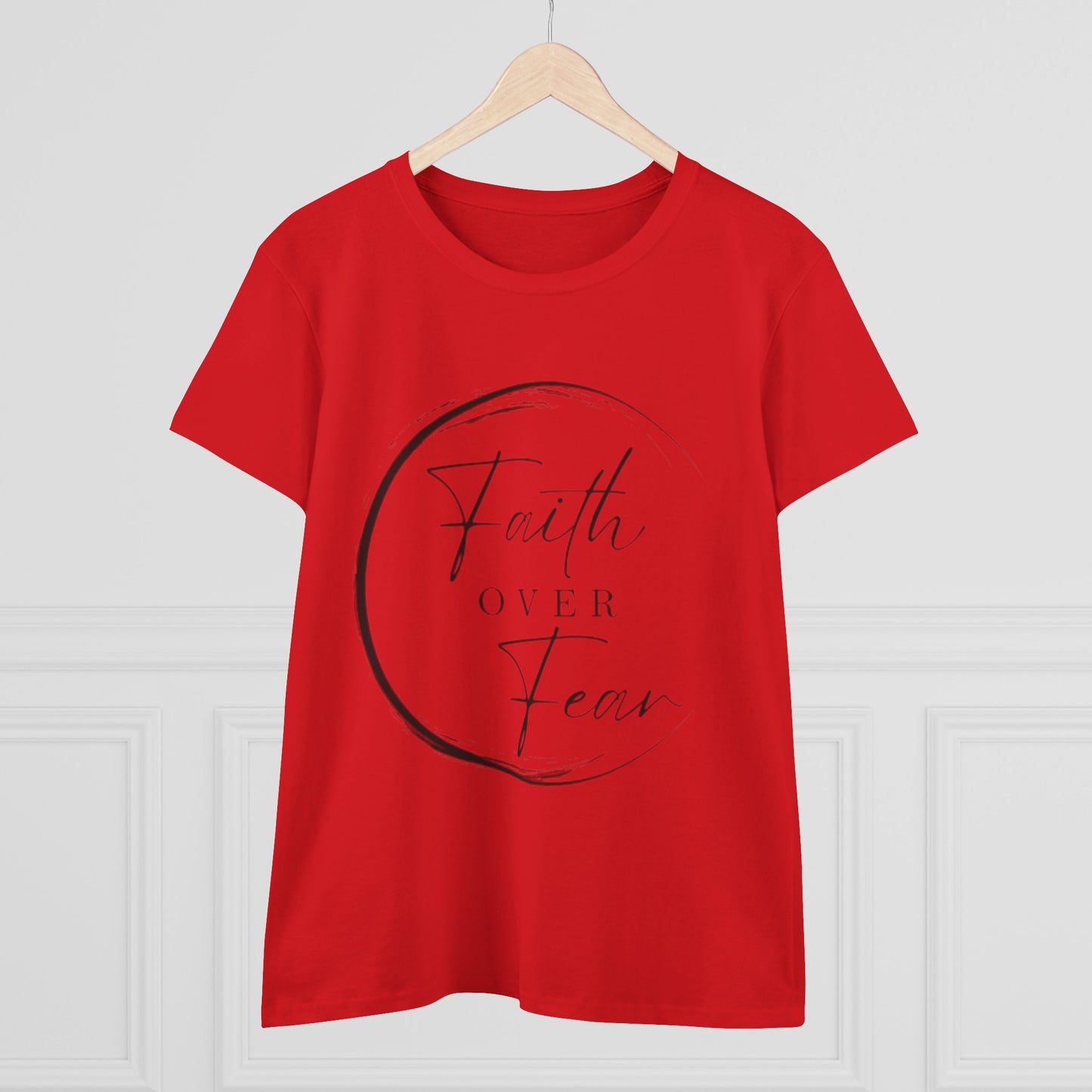 Women's Motivation Tee - Faith Over Fear