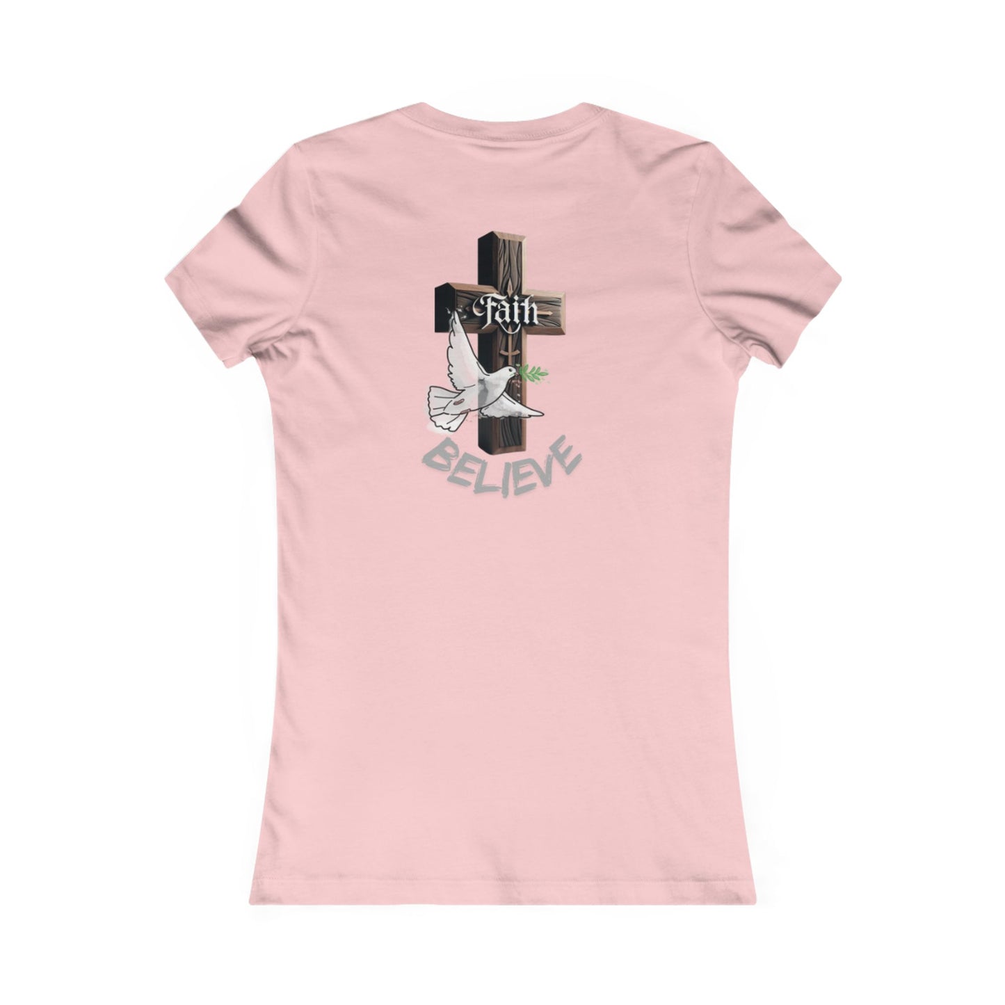 Faith & Believe Women's Favorite Tee - Inspirational Graphic Tee