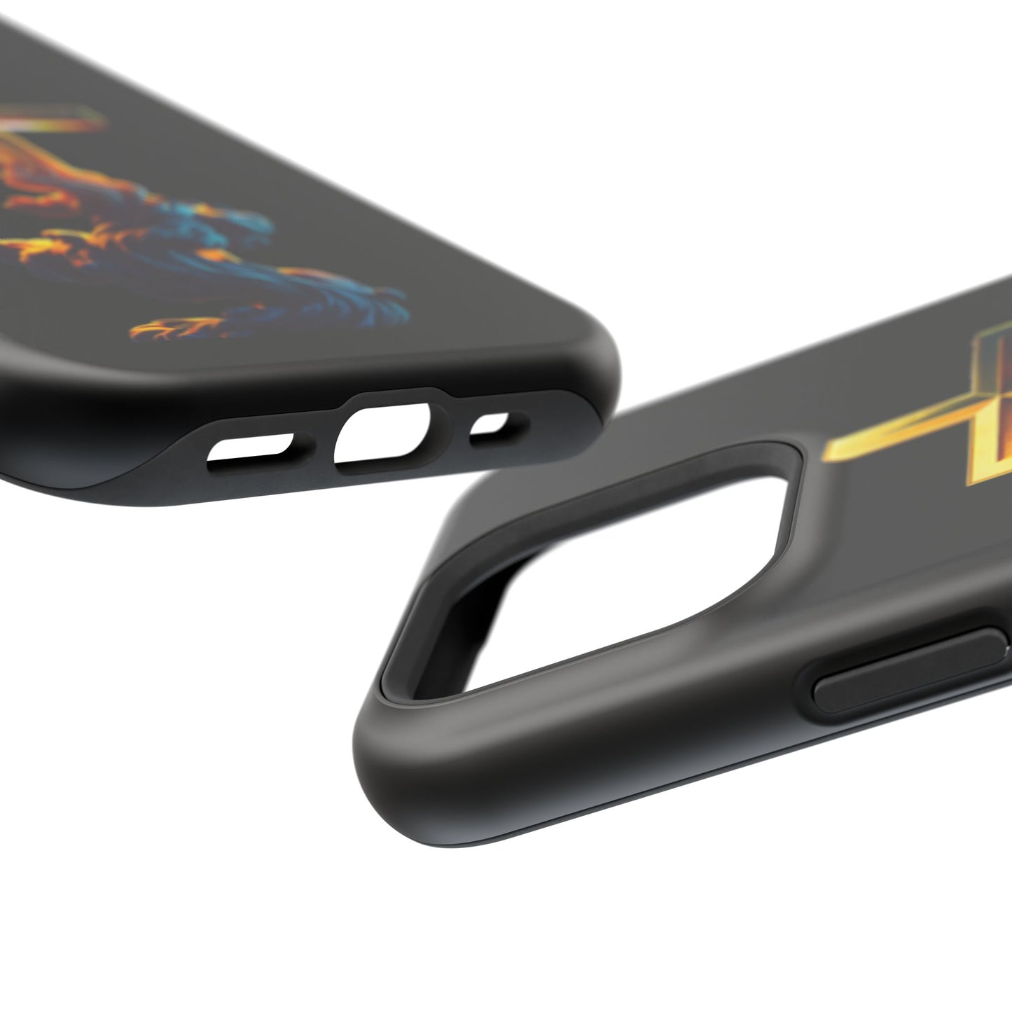 Impact-Resistant Phone Case with Cross Design - Durable and Stylish
