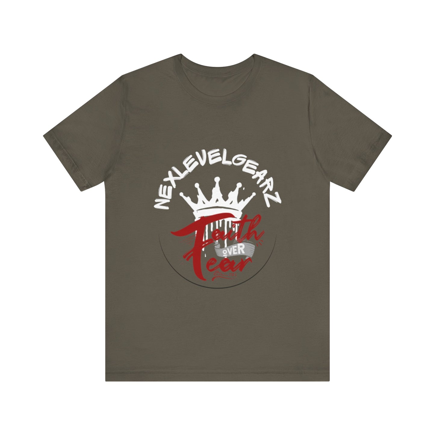 Men’s Jersey Tee - 'Truth Over Fear' Queen Design