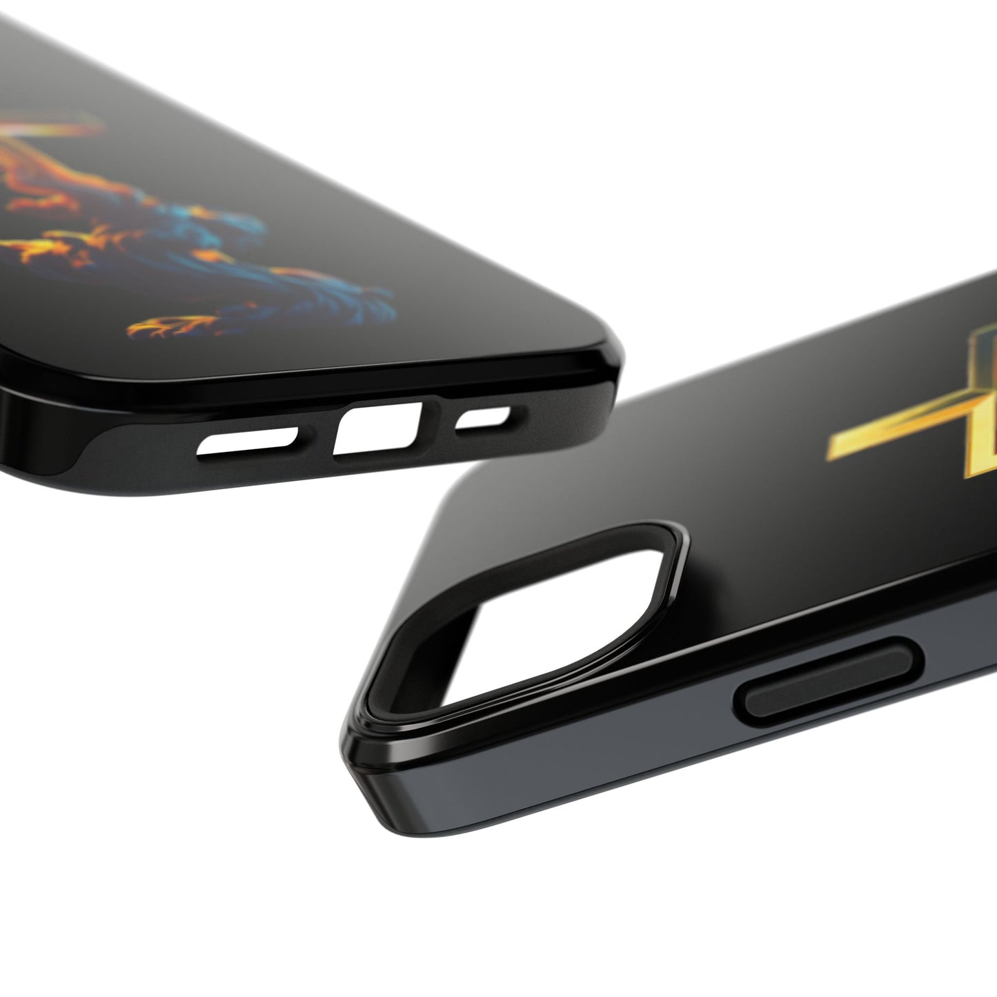 Impact-Resistant Phone Case with Cross Design - Durable and Stylish