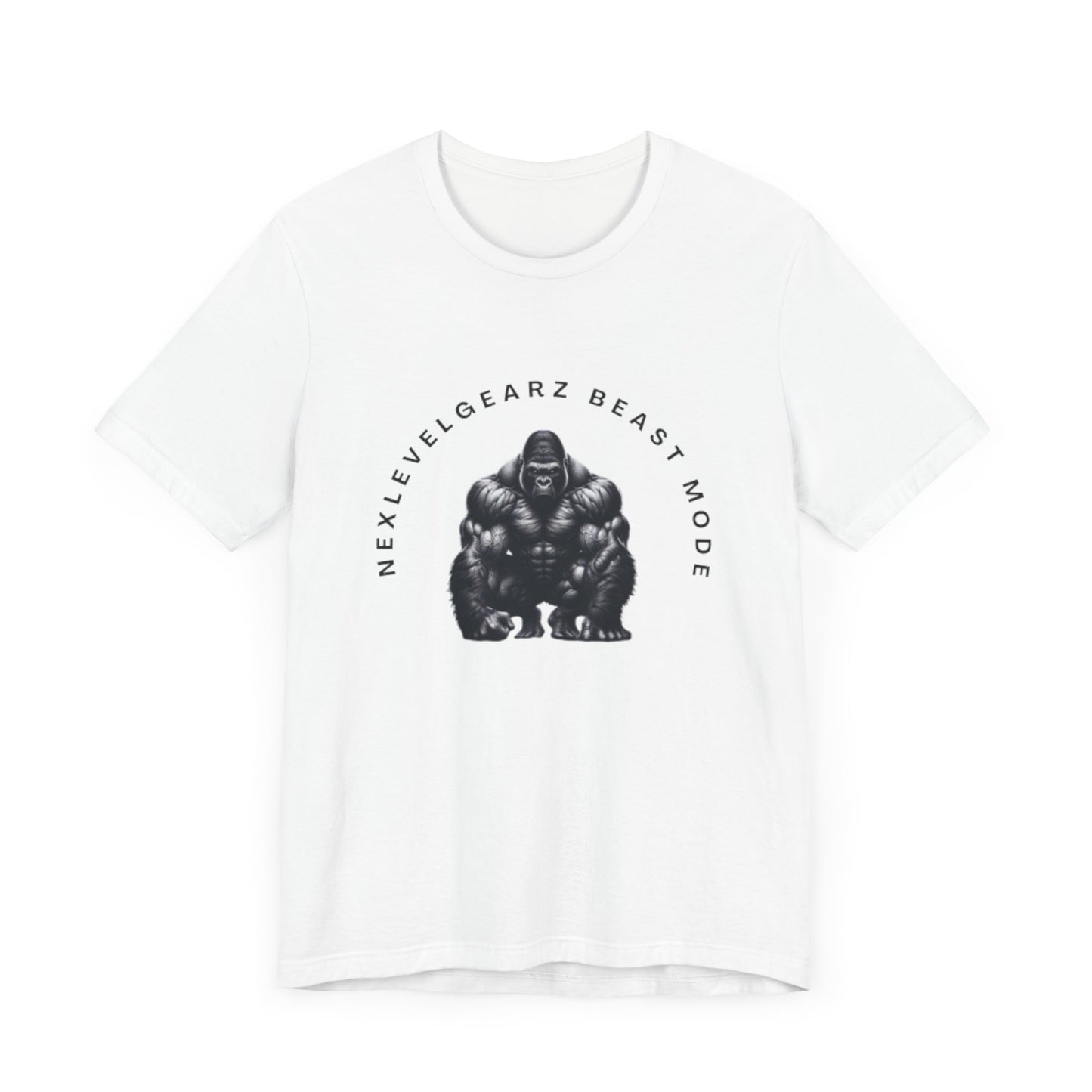 Men's Beast Mode Graphic Tee - Unisex Jersey Short Sleeve