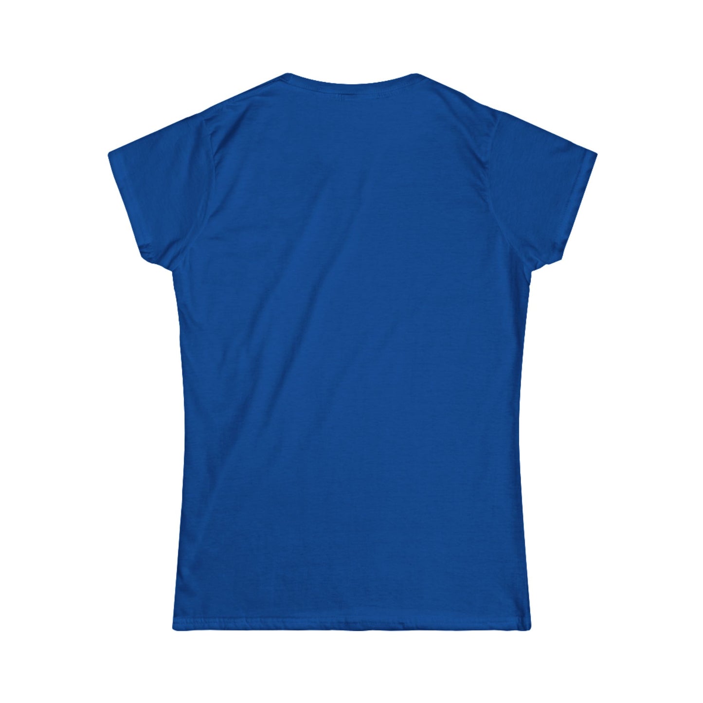 Inspirational Women's Softstyle Tee - Proverbs 3:5-6 Cross Design