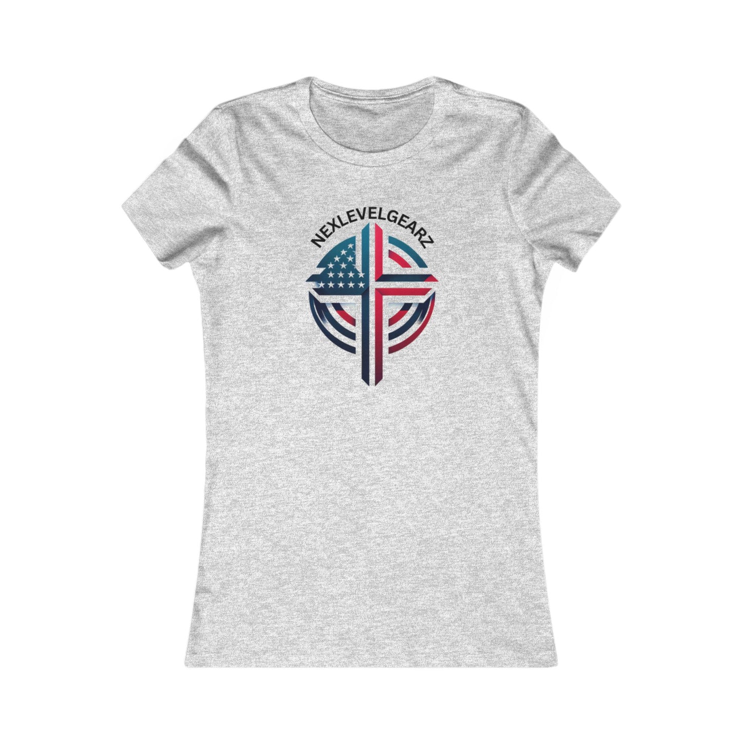 Patriotic Women's Favorite Tee - Freedom and Unity Design
