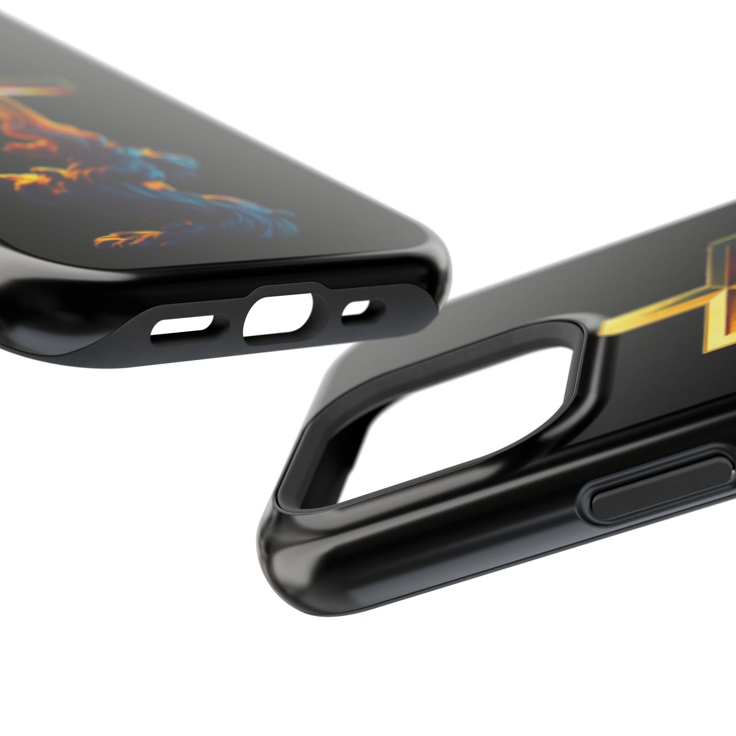 Impact-Resistant Phone Case with Cross Design - Durable and Stylish