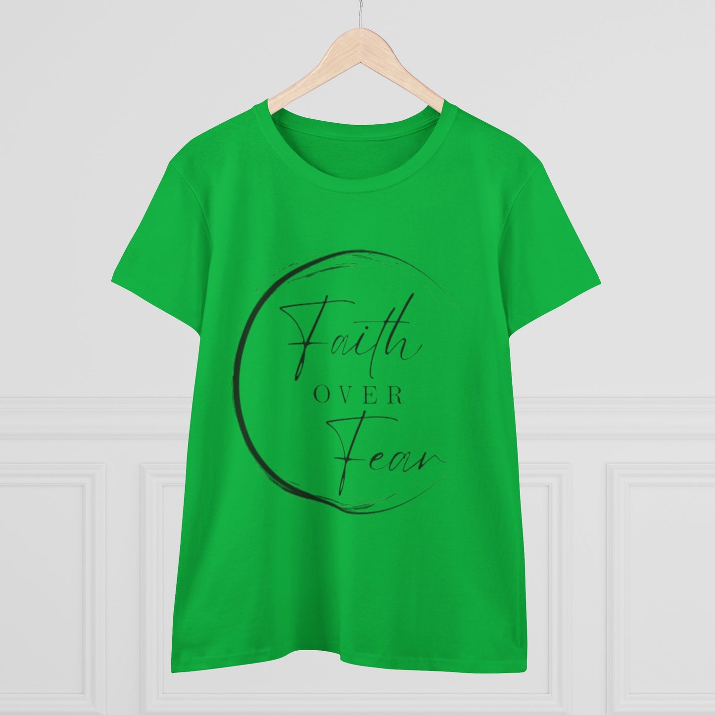 Women's Motivation Tee - Faith Over Fear