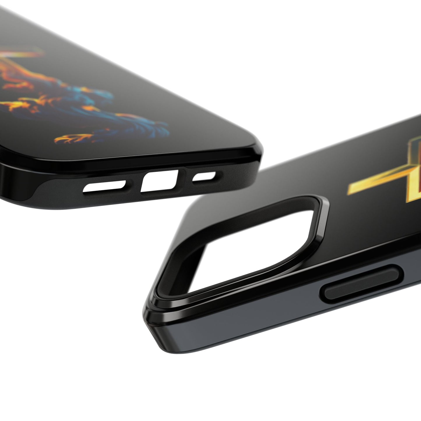 Impact-Resistant Phone Case with Cross Design - Durable and Stylish