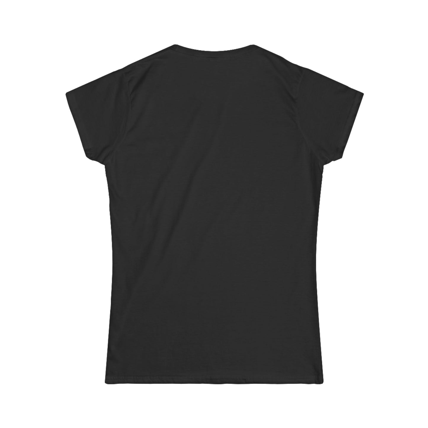Inspirational Women's Softstyle Tee - Proverbs 3:5-6 Cross Design