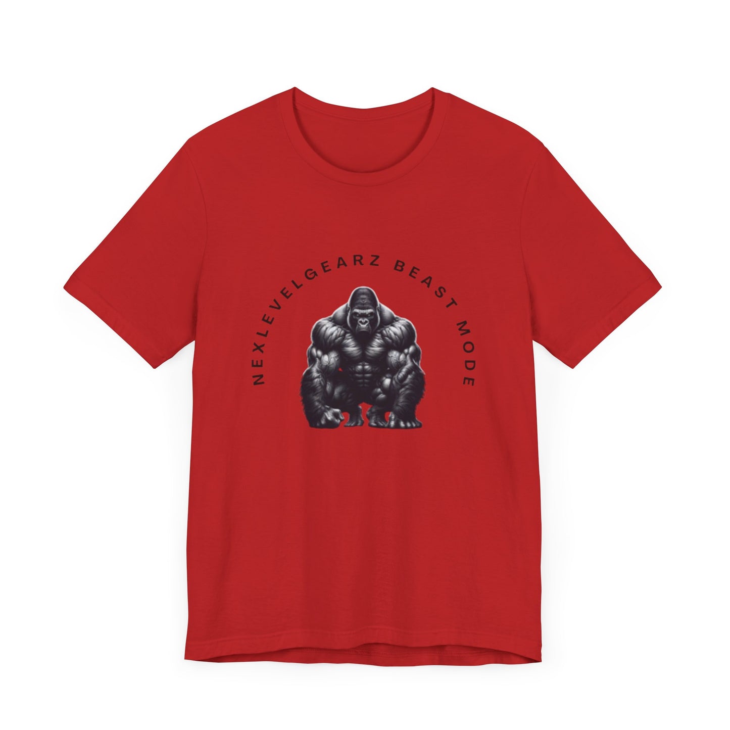 Men's Beast Mode Graphic Tee - Unisex Jersey Short Sleeve