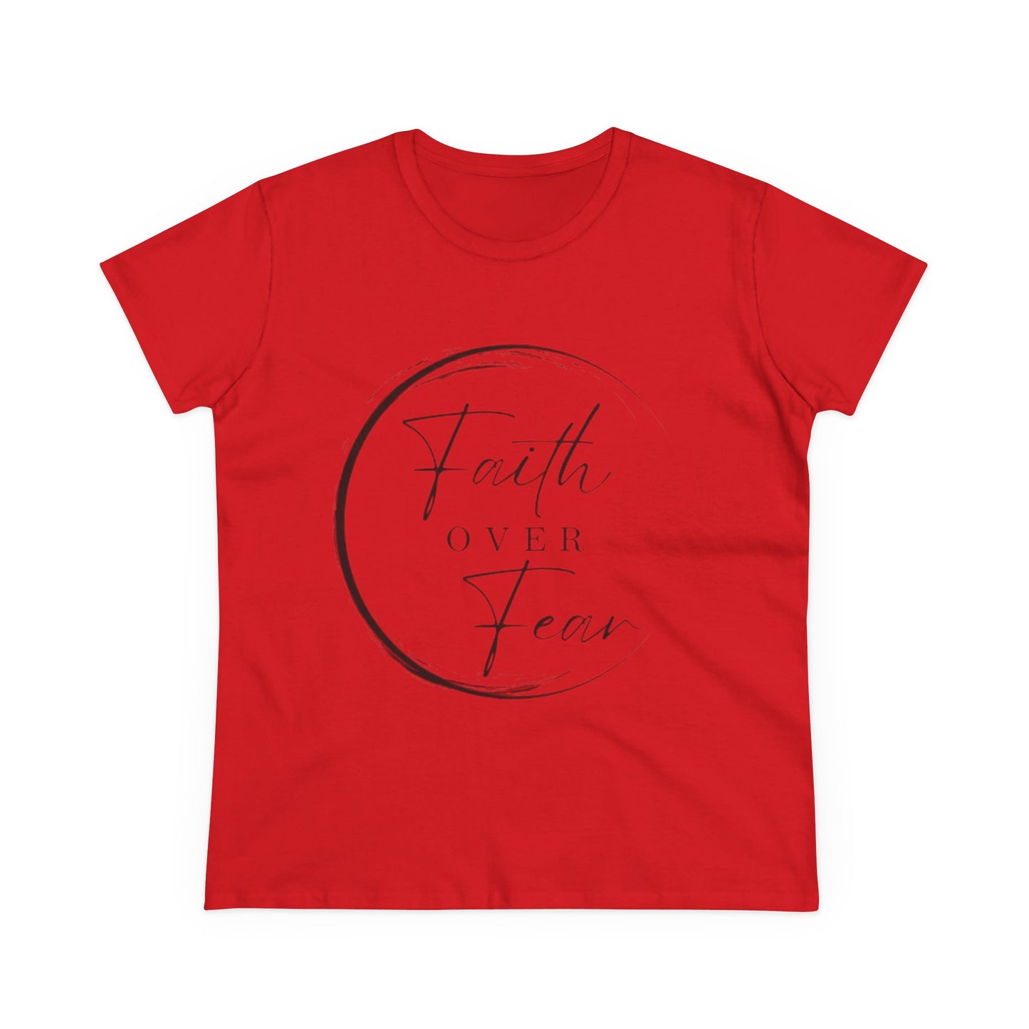 Women's Motivation Tee - Faith Over Fear
